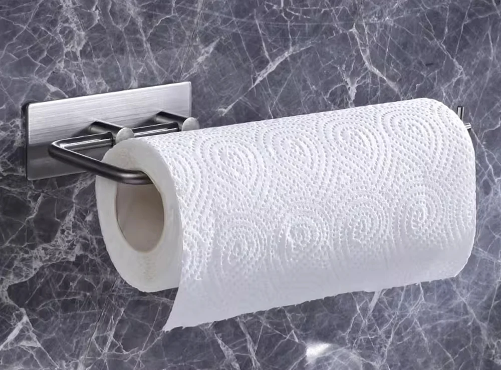Charakteristika držáku na papírové kapesníky z nerezové oceli.